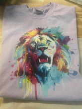 Load image into Gallery viewer, Lion Watercolor