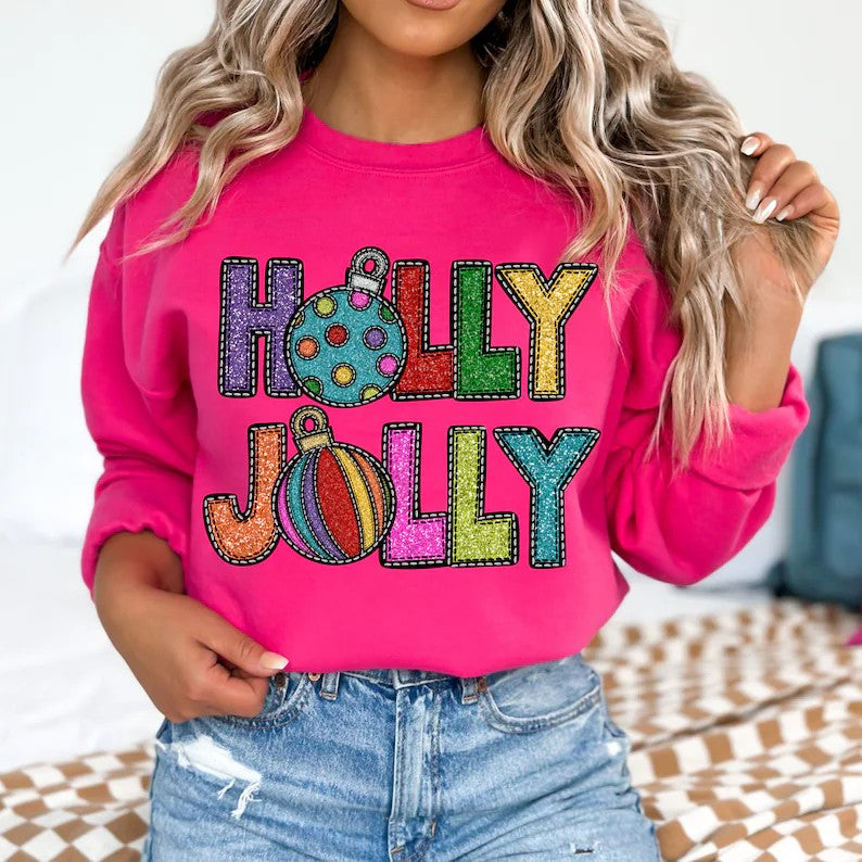 HOLLY JOLLY SWEATSHIRT